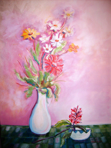 Flores V 50x70cm